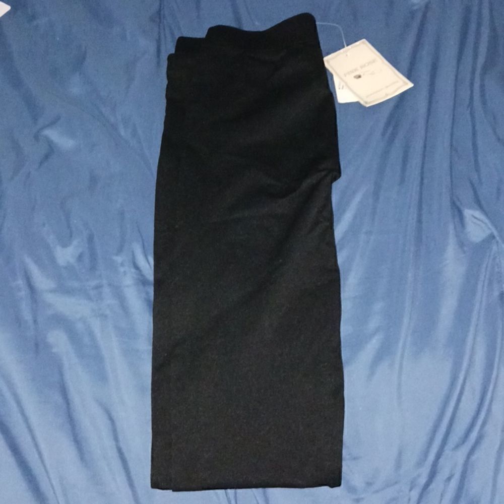 3 for $26 - Pink Rose Black Tights Leggings Size Medium
